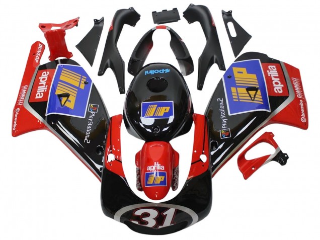 2000-2005 Black Red Blue Silver 31 Aprilia RS125 Motorcycle Fairings UK