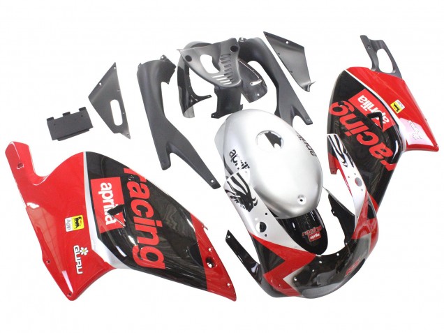 2000-2005 Red Black Silver Racing Aprilia RS125 Motorcycle Fairings UK
