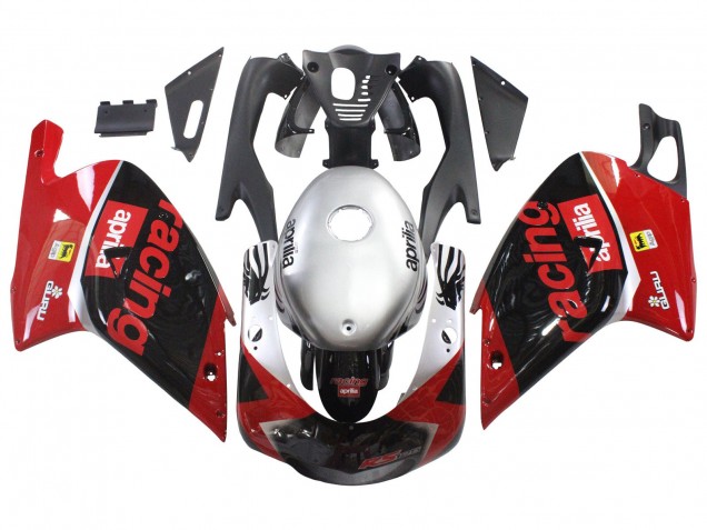 2000-2005 Red Black Silver Racing Aprilia RS125 Motorcycle Fairings UK