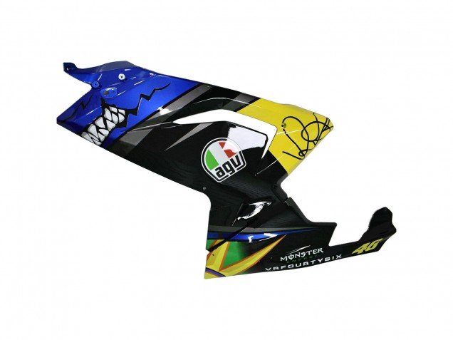 2006-2011 Blue Yellow Black Shark Aprilia RS125 Motorcycle Fairings UK
