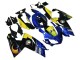 2006-2011 Blue Yellow Black Shark Aprilia RS125 Motorcycle Fairings UK