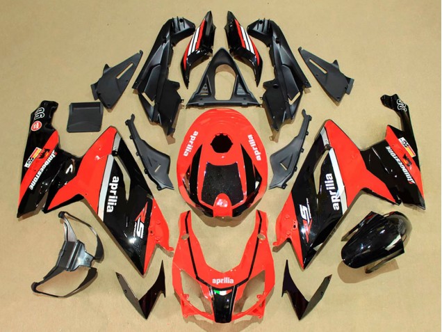2006-2011 Red Glossy Black White Aprilia RS125 Motorcycle Fairings UK