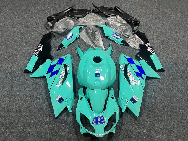 2006-2011 Mint Green Spains No1 48 Aprilia RS125 Motorcycle Fairings UK