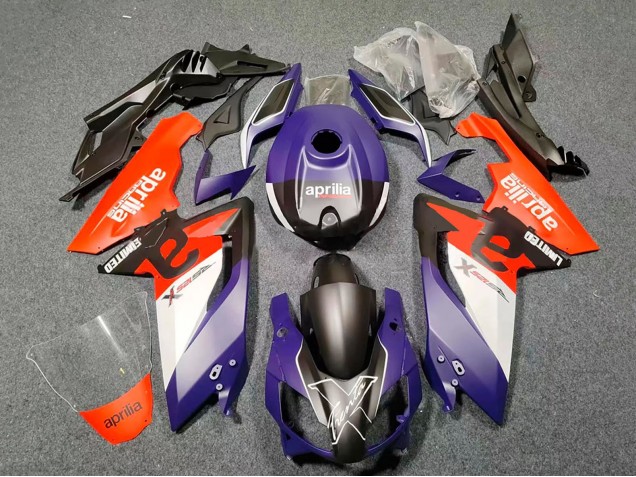 2006-2011 Dark Purple Red Black White Aprilia RS125 Motorcycle Fairings UK