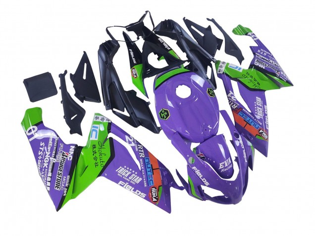 2006-2011 Purple Green Red Aprilia RS125 Motorcycle Fairings UK