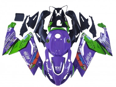 Buy 2006-2011 Purple Green Red Aprilia RS125 Motorcycle Fairings UK