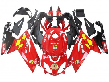 Buy 2006-2011 Red White Yellow Black Aprilia RS125 Motorcycle Fairings UK