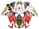 2006-2011 White Red Green Aprilia RS125 Motorcycle Fairings UK