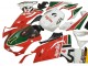 2006-2011 White Red Green Aprilia RS125 Motorcycle Fairings UK