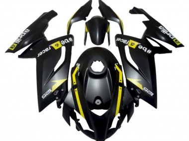 Buy 2006-2011 Matte Black Yellow Aprilia RS125 Motorcycle Fairings UK
