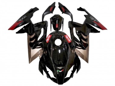 Buy 2006-2011 Glossy Black Red Aprilia RS125 Motorcycle Fairings UK