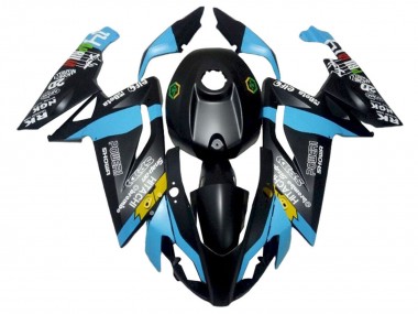 Buy 2006-2011 Light Blue Black Yellow Aprilia RS125 Motorcycle Fairings UK