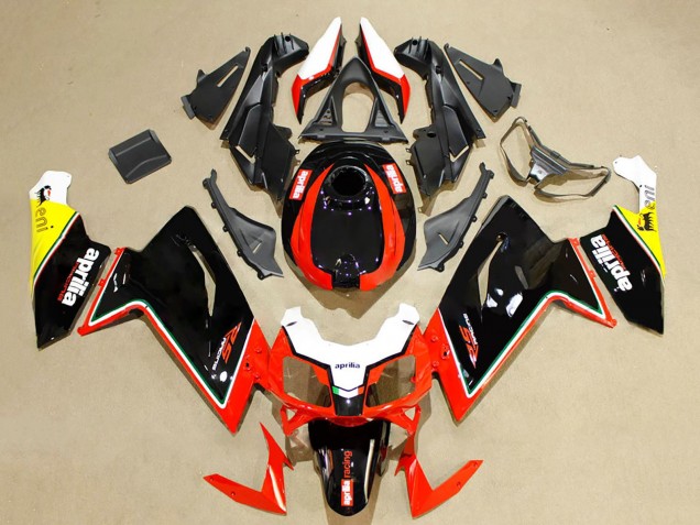 2006-2011 Red Black White Yellow Aprilia RS125 Motorcycle Fairings UK