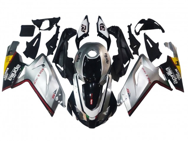 2006-2011 Silver Black Aprilia RS125 Motorcycle Fairings UK
