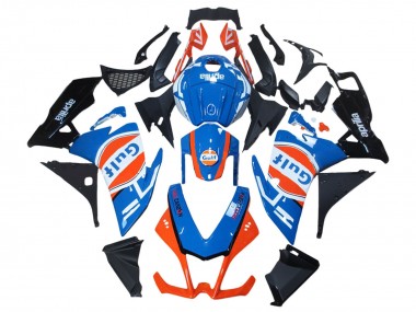 Buy 2012-2018 White Blue Orange Glossy Black Gulf Aprilia RS4 50 125 Motorcycle Fairings UK