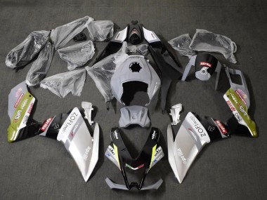Buy 2012-2018 White Silver Grey Black Aprilia RS4 50 125 Motorcycle Fairings UK