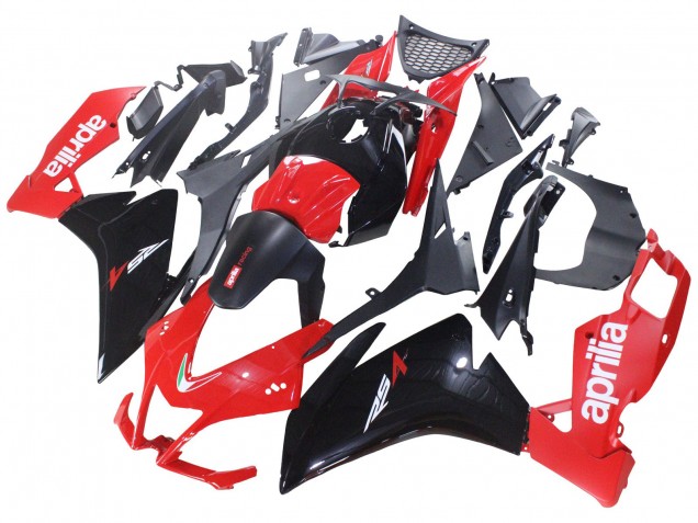 2012-2018 Red Glossy Black Aprilia RS4 50 125 Motorcycle Fairings UK