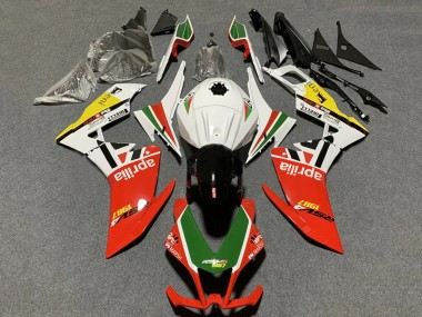 Buy 2012-2018 White Red Green Yellow Aprilia RS4 50 125 Motorcycle Fairings UK