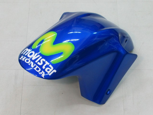 2004-2007 Blue Yellow Green MoviStar Honda CBR600 F4i Motorcycle Fairings UK