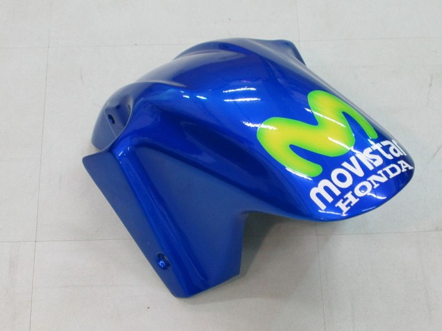 2004-2007 Blue Yellow Green MoviStar Honda CBR600 F4i Motorcycle Fairings UK
