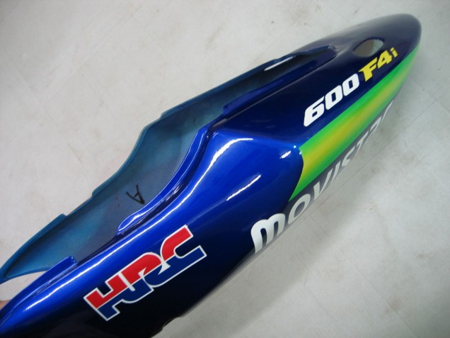 2004-2007 Blue Yellow Green MoviStar Honda CBR600 F4i Motorcycle Fairings UK