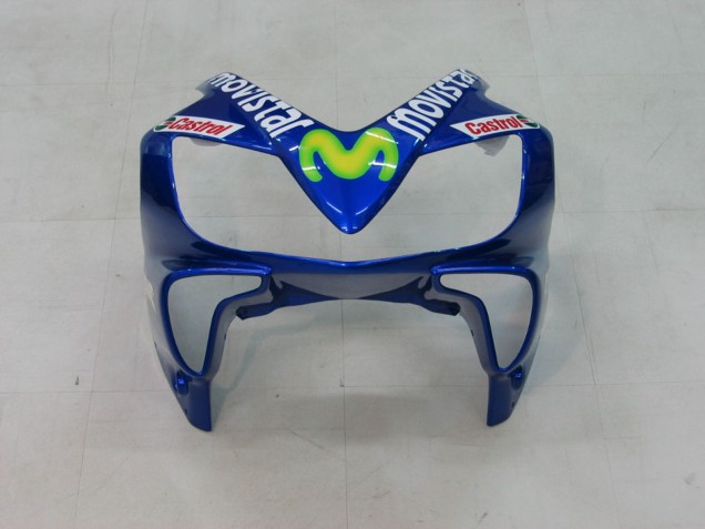 2004-2007 Blue Yellow Green MoviStar Honda CBR600 F4i Motorcycle Fairings UK