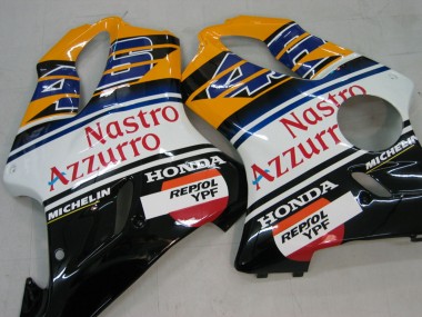 Buy 2004-2007 Yellow Blue White Black Nastro Azzurro Honda CBR600 F4i Motorcycle Fairings UK