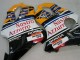 2004-2007 Yellow Blue White Black Nastro Azzurro Honda CBR600 F4i Motorcycle Fairings UK
