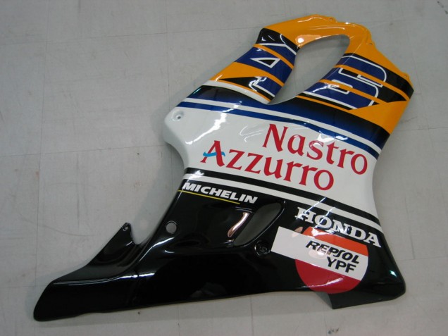 2004-2007 Yellow Blue White Black Nastro Azzurro Honda CBR600 F4i Motorcycle Fairings UK