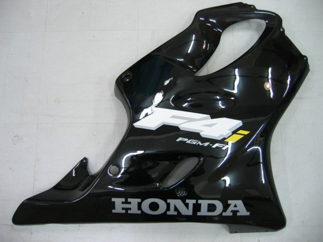 2004-2007 Glossy Black Honda CBR600 F4i Motorcycle Fairings UK