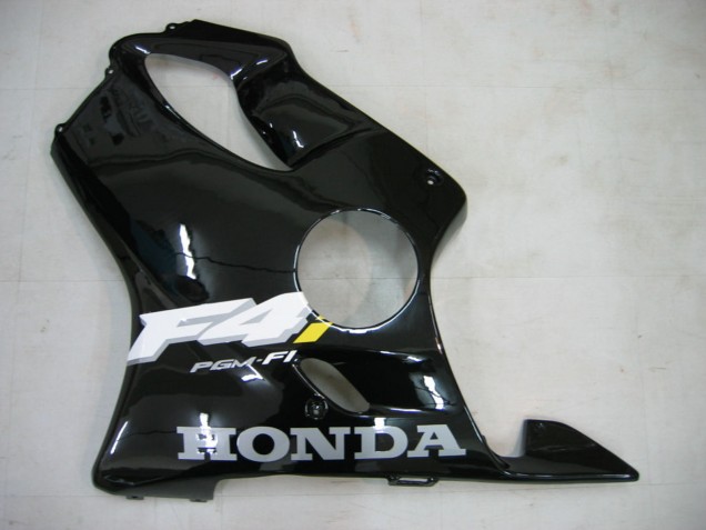 2004-2007 Glossy Black Honda CBR600 F4i Motorcycle Fairings UK