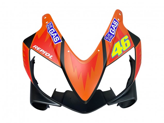 2004-2007 Matte Black Orange Rossi Honda CBR600 F4i Motorcycle Fairings UK