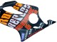 2004-2007 Matte Black Orange Rossi Honda CBR600 F4i Motorcycle Fairings UK