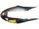 2004-2007 Matte Black Orange Rossi Honda CBR600 F4i Motorcycle Fairings UK