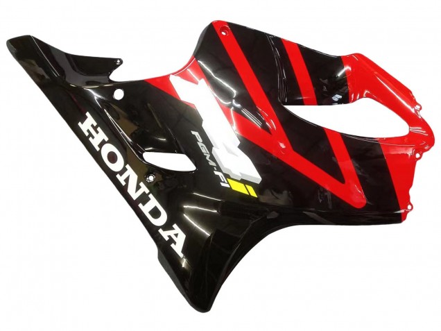 2004-2007 Red Glossy Black Honda CBR600 F4i Motorcycle Fairing UK