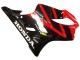 2004-2007 Red Glossy Black Honda CBR600 F4i Motorcycle Fairing UK