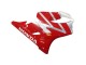2004-2007 Silver Red Honda CBR600 F4i Motorcycle Fairings UK