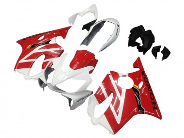 Buy 2004-2007 White Red Honda CBR600 F4i Motorcycle Fairings UK