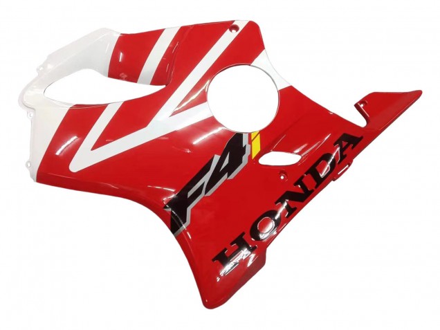 2004-2007 White Red Honda CBR600 F4i Motorcycle Fairings UK