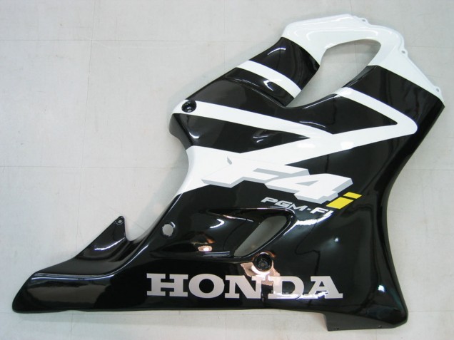 2004-2007 White Glossy Black Honda CBR600 F4i Motorcycle Fairing UK