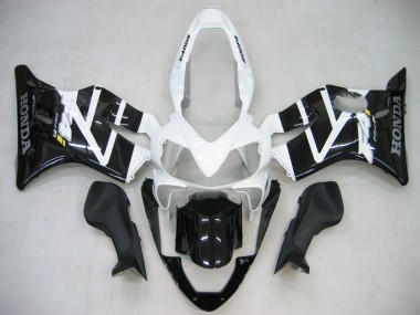 Buy 2004-2007 White Glossy Black Honda CBR600 F4i Motorcycle Fairing UK