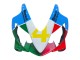 2004-2007 White Blue Green Red Honda CBR600 F4i Motorcycle Fairings UK