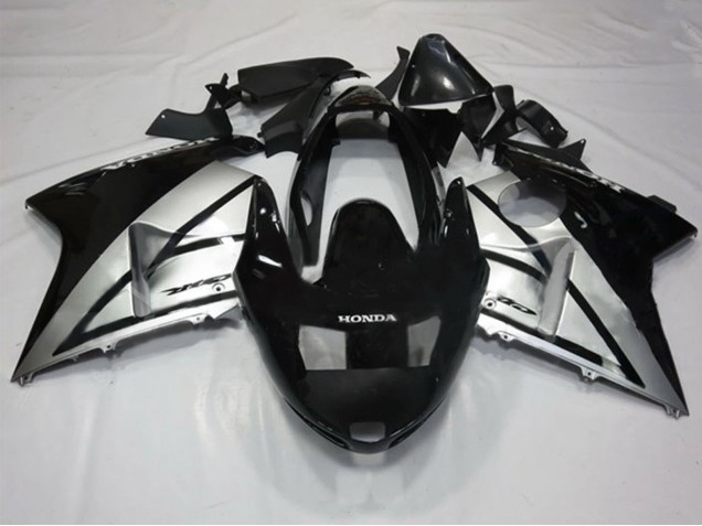 1996-2007 Silver Glossy Black Honda CBR1100XX Blackbird Motorcycle Fairings UK