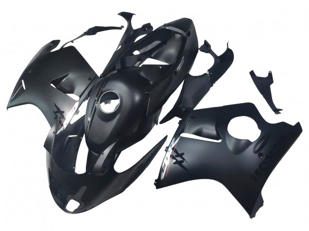 1996-2007 Matte Black Honda CBR1100XX Blackbird Motorcycle Fairing Kits UK