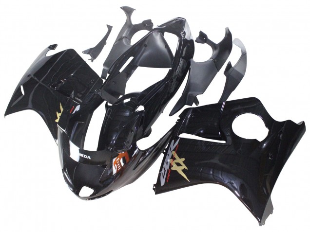 1996-2007 Glossy Black Honda CBR1100XX Blackbird Abs Motorcycle Fairings UK