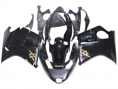 Buy 1996-2007 Glossy Black Honda CBR1100XX Blackbird Abs Motorcycle Fairings UK