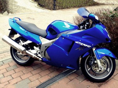 Buy 1996-2007 Blue Honda CBR1100XX Blackbird Abs Motorcycle Fairings UK