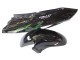 1996-2007 Glossy Black Green Flame Honda CBR1100XX Blackbird Motorcycle Fairing UK