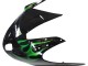 1996-2007 Glossy Black Green Flame Honda CBR1100XX Blackbird Motorcycle Fairing UK