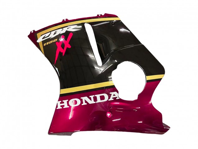 1996-2007 Glossy Black Red Yellow Honda CBR1100XX Blackbird Motorcycle Fairings UK